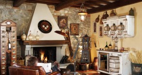 Crama in stil rustic-country!